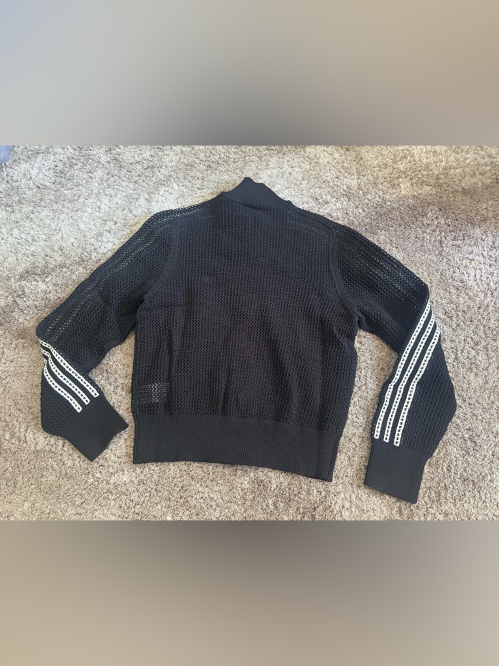 Adidas KNITTED CROCHET FIREBIRD TRACK TOP - Picture 4 of 5